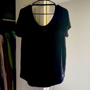 Hollister scoop neck tee